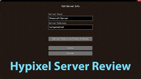 The name of the SMP should appear and you can check who is part of the SMP by right clicking. . What is the ip to hypixel